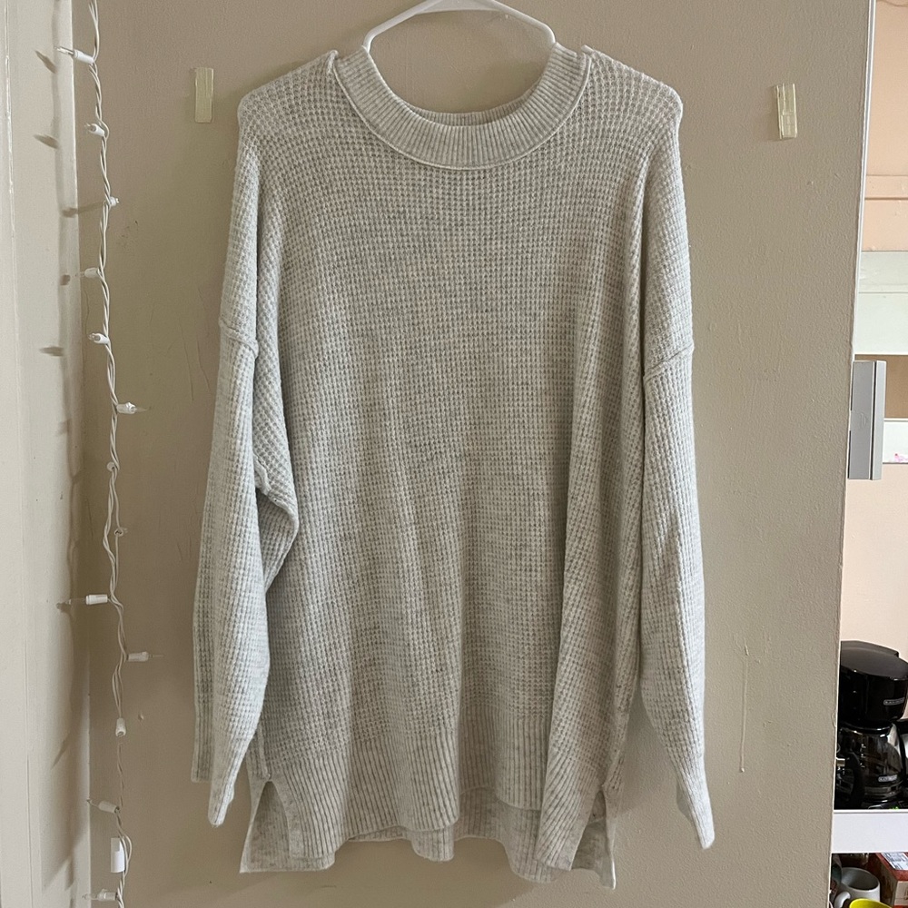 Aerie waffle sweater